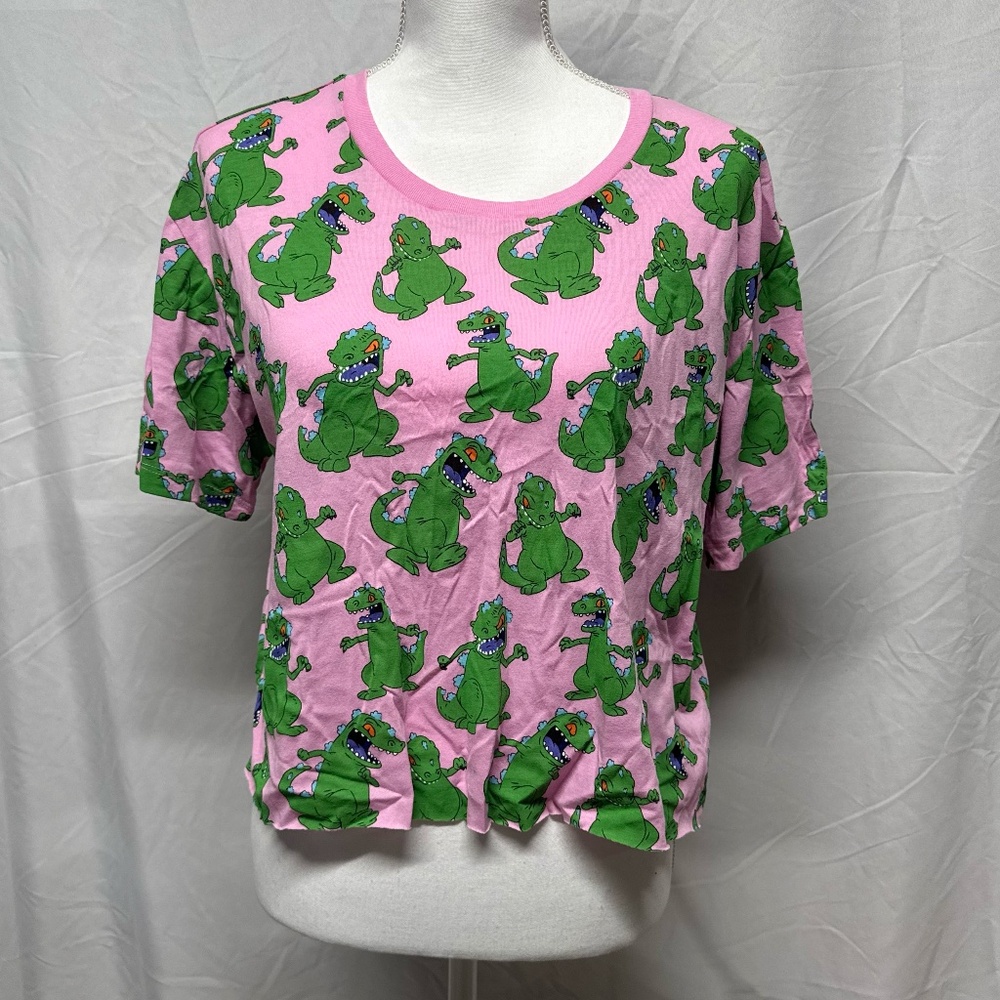 New Nickelodeon Reptar Crop Top